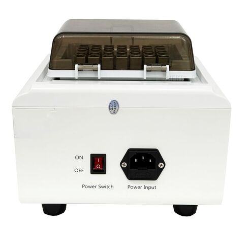 Thermostatic Dry Bath Oscillator Mixer Incubator Cooling Heating Thermo Shaker With 32Hole*0.2ml+10Hole*0.5ml+15Hole*1.5ml Centrifuge Tube Touch Screen Temperature Range 0~100℃ Speed 200-1800rpm in Saudi Arabia