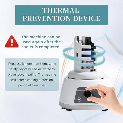 MVM-Pro 3000RPM Hands-Free Vortex Paint Shaker with Wide Clamp for Acrylic Paints, Nail Polish, Glues & Lab Use in Kuwait