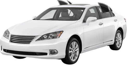 Precut Windows Tint Film جميع الجانبين سيارات Sun حجب الحماية من الخصوصية المضادة للزجاج التحطيم 2 Ply Film أي مجموعة الظل صبغة لكزس ES 2007-2012 in Kuwait
