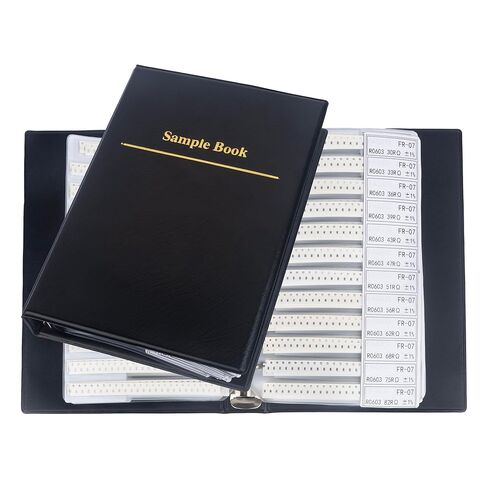 0603 Resistors Kit, 1% 0603 SMD Resistor Assorted Folder,Sample Book Kit for Electronic Components,170value x 50pcs = 8500pcs in Kuwait