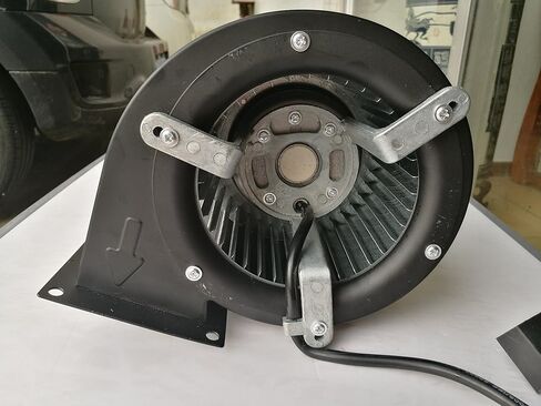 Hakka Centrifugal Blower, Rectangular Shaded Pole Specialty Blower with Flange, 500 CFM, 3300 RPM, 110V/60Hz, 1.5 amps in Kuwait
