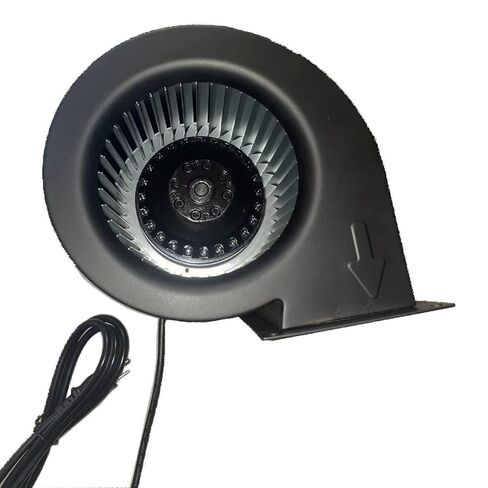 Hakka Centrifugal Blower, Rectangular Shaded Pole Specialty Blower with Flange, 500 CFM, 3300 RPM, 110V/60Hz, 1.5 amps in Kuwait