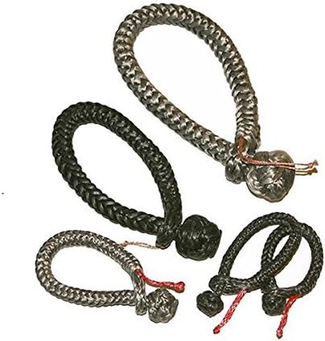 Nautos Dyneema Soft Shackles - Soft Connector - from 2 mm to 6 mm Diameter line. 2 Pieces Set in Kuwait