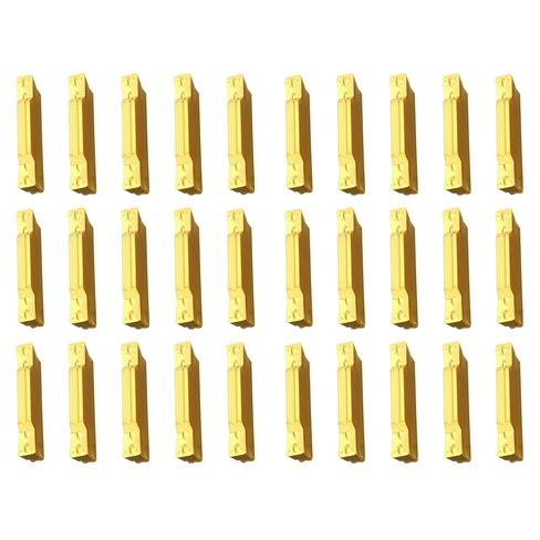 30PCS MGMN300-M (3mm) CNC Coated Carbide Indexable Insert,MGMN300 Turning Insert for Processing Steel and Stainless Steel,Used for MGEHR/L and MGIVR/L Grooving Cut-Off Tool Holder in Saudi Arabia