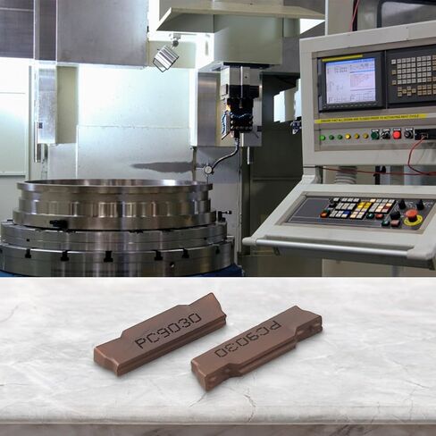 MGMN300-M PC9030 Carbide Grooving Cutting Insert 3mm Width PVD Coated for Lathe Tool Holder Finishing Steel Stainless Steel Cast Iron 10 Pack in Kuwait