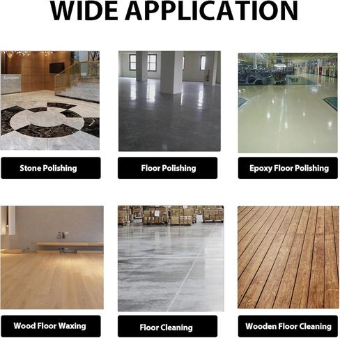 20" Commercial Floor Scrubber & Polisher Multi-functional Grinding Machine with 13L Tank - 2834 RPM for Wood, Tile, Epoxy, Low Noise Industrial Use 1500W 110V in Saudi Arabia