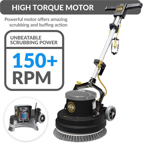 Prolux PLC15 15" Loaded Heavy Duty Single Pad Commercial Polisher Floor Buffer Machine Scrubber in Saudi Arabia