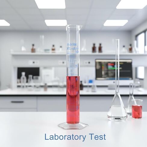 3PCS Graduated Cylinder Plastic, Transparent Graduated Test Lab Cylinders with 2-Sided Marking 50ml Measuring Cylinders Science Test Tube Flask Measuring Lines Graduateds Cylinders Beaker in Saudi Arabia