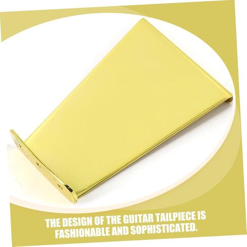 قطعة خلفية للجيتار مكونة من 6 أوتار من Generic لسلسلة جيتار الجاز، قطعة خلفية بديلة متينة لجسر لتعزيز الأداء وسهولة التركيب in Kuwait