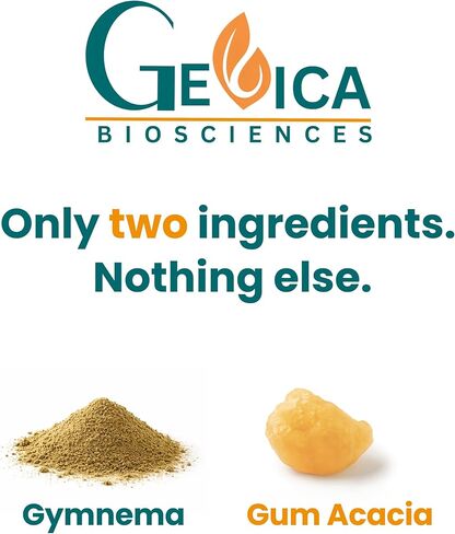 مكمل جيمنيما سيلفستر - عضوي من وزارة الزراعة الأمريكية، 1500 مجم لكل جرعة، بدون مستخلص، معتمد من NPOP وBioAgriCert، 90 كبسولة نباتية in Kuwait