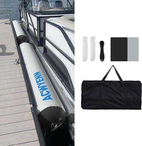 Inflatable Boat Bumpers for Docking, Large Inflatable Boat Dock Fenders and Bumpers for Fishing Boat, Pontoon Boat, Yachts and Jet Ski in Saudi Arabia