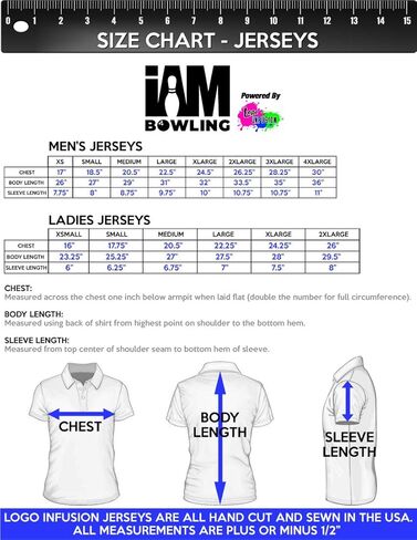 Logo Infusion Dye-Sublimated Bowling Jersey (Sash Collar) - I AM Bowling Fun Design 2035-BR - Brunswick in Saudi Arabia