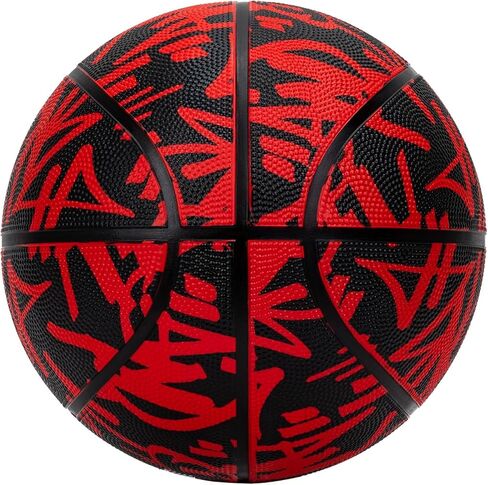 AND1 Street Ink Rubber Basketball: Official Regulation Size 7 (29.5 inches) Rubber Basketball - Deep Channel Construction Streetball, Made for Indoor Outdoor in Saudi Arabia