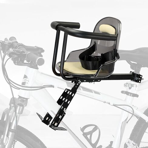 Bike Seat - Front Mount, Bike Seat for Adult Bike,Retractable Baby Bike Seat Front Mounted in Saudi Arabia