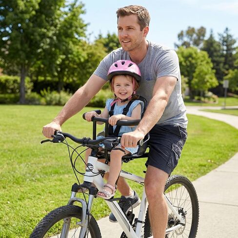 Bike Seat - Front Mount, Bike Seat for Adult Bike,Retractable Baby Bike Seat Front Mounted in Saudi Arabia