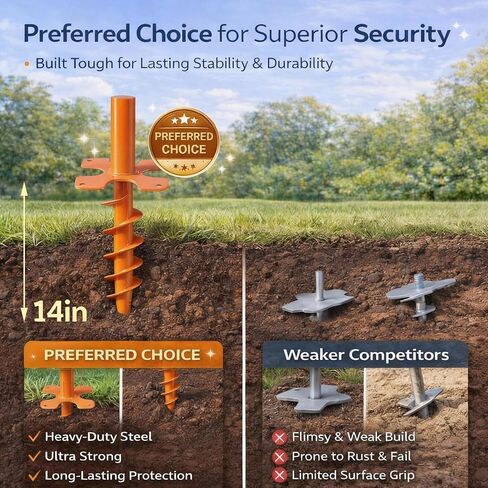 Tetherball Pole Set with Ball and Rope, 99in Tetherball Set with Ground Base, Metal Tetherball Equipment for Backyard, Lawn, Sand and Outdoor Spaces, Orange in Kuwait