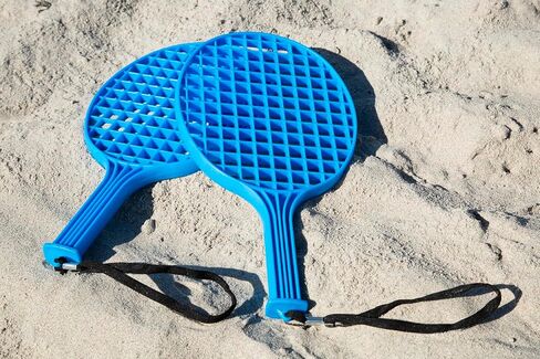 Tetherball - Blue | Outdoor Game for Adults, Kids & Teenagers | Classic Tennis Ball and Tether | Includes Pole, Bat & Balls | Activity Gifts for Summer, Birthdays, Parties & Parks in Saudi Arabia