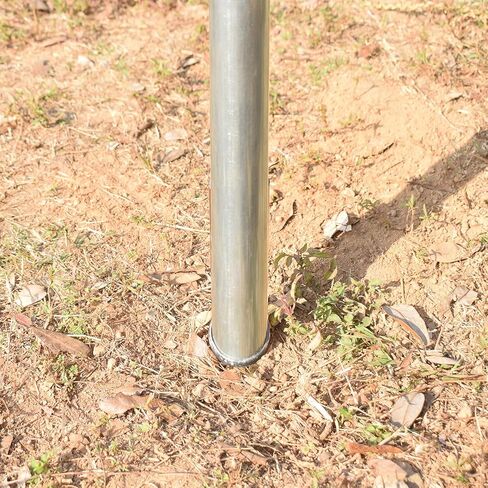 مجموعة كرة الحبل المجلفنة مع كرة صفراء، وأعمدة مجلفنة، وحبل للأماكن الخارجية، والفناء الخلفي in Kuwait