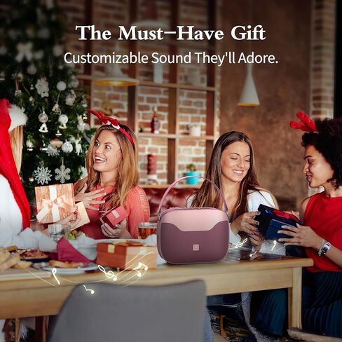 مكبر صوت Doss Soundbox H100 Bluetooth مع صوت غامرة 50 واط ، ووقت اللعب على مدار 24 ساعة ، وربط استريو لاسلكي ، وبنك كهربائي ، وتعديل Treble & Bass ، ومقبض مرن محمول للحفلة ، والوندة المنزلية in Kuwait