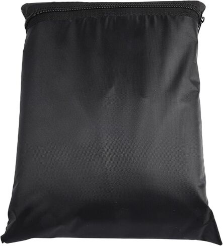 Storage Shelf Cover with Transparent PVC Mesh Panel 3-Way Zippers Water-Resistant Protector for 5-Tier Rack Fits 36 x 18 x 72 Inch Black for Outdoor Garage Sheds Trucks Storage in Kuwait