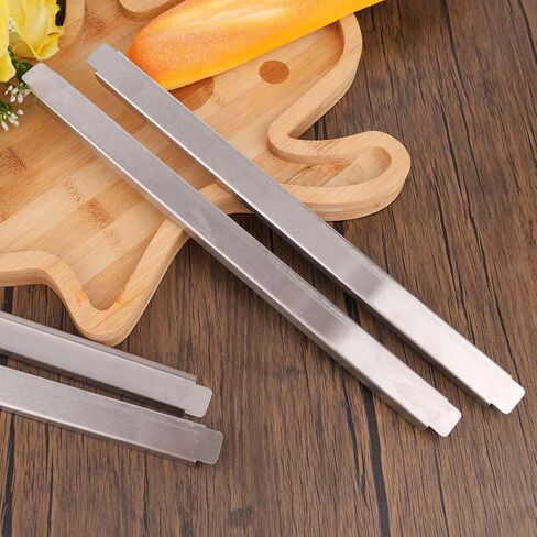 6pcs Steam Table Dividers, 32cm/12.6 Inch Stainless Steel Metal Food Divider Adaptor Bars Cooler Pan Supplies for Restaurant Commercial Kitchen Buffet Prep Table Food Service Accessories in Saudi Arabia