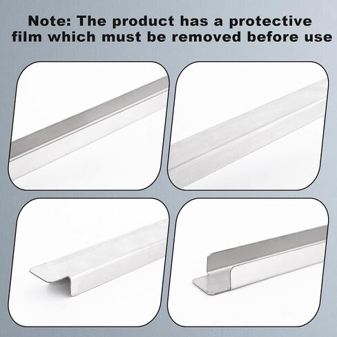 6pcs Steam Table Dividers, 32cm/12.6 Inch Stainless Steel Metal Food Divider Adaptor Bars Cooler Pan Supplies for Restaurant Commercial Kitchen Buffet Prep Table Food Service Accessories in Saudi Arabia