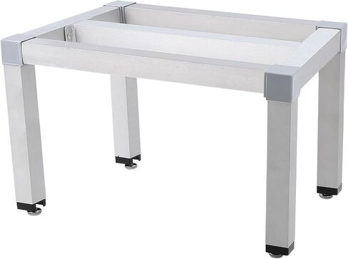 Heavy Duty Aluminum Dunnage Rack Shelf – 1000 lb Capacity – Low Off-Floor Storage Organizer – Commercial Utility Shelf for Kitchens, Restaurants, Supermarkets, Grocery Stores – Size: 24"*14" in Saudi Arabia
