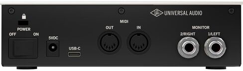 Universal Audio Volt 2 المحمولة 2x2 USB Type-C واجهة الصوت/MIDI، حزمة مع سماعات رأس شاشة TAPH100 ​​وكابل ميكروفون H&A 25 بوصة XLR in Saudi Arabia