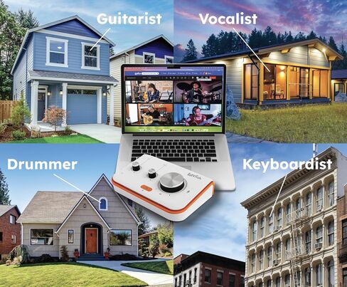 Stream for rehearsing, performing, and jamming online in real time with musicians up to 500 miles away—Low latency, 48k audio, control from any PC/Mac or tablet. in Saudi Arabia