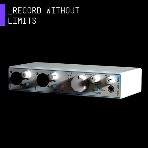 Arturia - MiniFuse 2 OTG - واجهة الصوت وMIDI مع برامج إبداعية للتسجيل والإنتاج والبث الصوتي والجيتار وUSBC/USBA - أبيض in Saudi Arabia