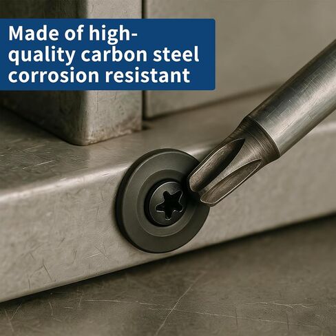 مجموعة متنوعة من 510 قطعة من غسالات قفل النجوم الداخلية، غسالات قفل النجوم بالضغط على النجوم، غسالة معدنية سريعة التثبيت، M2.5 M3 M4 M5 M6 M8 M10 M12 (أسود) in Kuwait