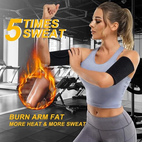 Women's Arm Sleeves, Sauna Shaping Bands, Adjustable Arm Trainer, Sports Exercise Shaping Sleeves, Halloween Christmas Gifts in Saudi Arabia