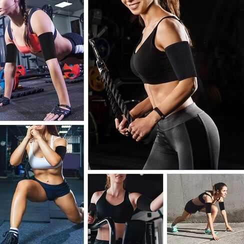 Women's Arm Sleeves, Sauna Shaping Bands, Adjustable Arm Trainer, Sports Exercise Shaping Sleeves, Halloween Christmas Gifts in Saudi Arabia