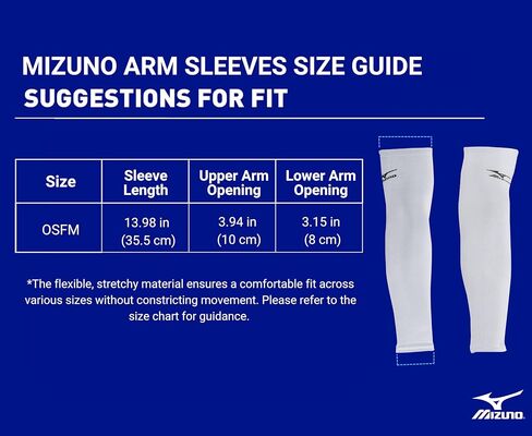 Mizuno Womens Arm Sleeves in Kuwait