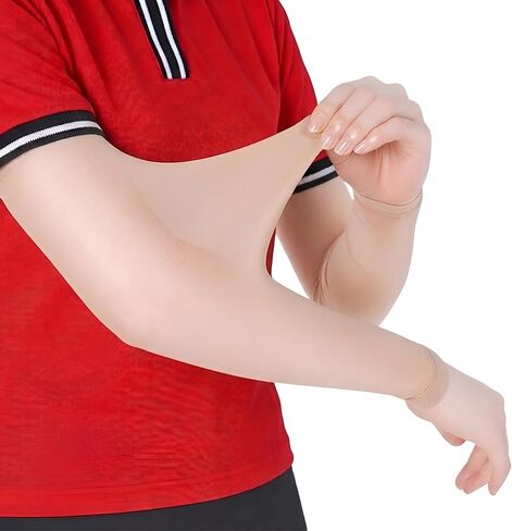 Premium Women's Golf Sheer Arm Sleeves (40D) MADE IN KOREA [SKIN TIGHT] UV‑Protective, Cooling, Quick Dry in Saudi Arabia