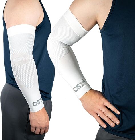 OS1st AS6 Compression Arm Sleeves – UPF 50+ Sun Protection, Cooling, Muscle Recovery & Support for Sports and Outdoor in Kuwait