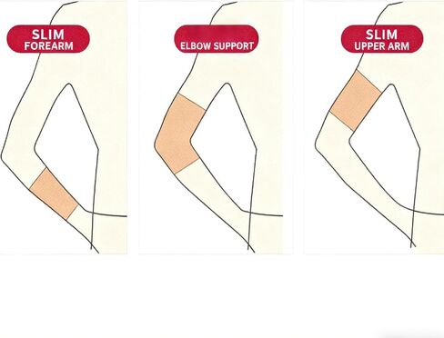 Compression Arm Sleeves for Women, Stretchy Upper Arm Shaper for Workouts and Daily Wear, Skin Tone Elastic Support Sleeves in Saudi Arabia