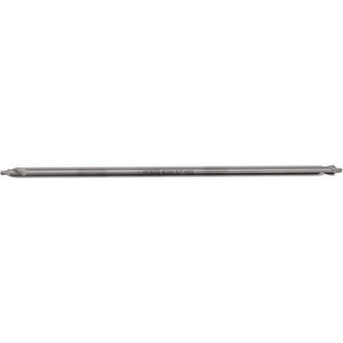 Combo Drill & Countersink, #2, 3/16" Body Diameter, 118° Angle, High Speed Steel, Bright Polished Finish, 5/64" Point Diameter, 6" Overall Length in Saudi Arabia
