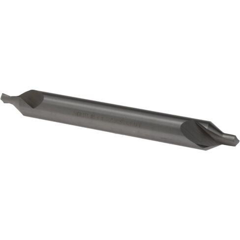 Combo Drill & Countersink, #5, Cobalt, 7/16" Body Diameter, 3/16" Point Diameter, Bright Polished Finish, 118° Angle, 4" Overall Length in Saudi Arabia