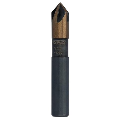 DEWALT Countersink Drill Bit, 1/4 in. 82 Degree High-Speed Steel Black and Gold Countersink Bit (DWAMDB16CS) in Saudi Arabia