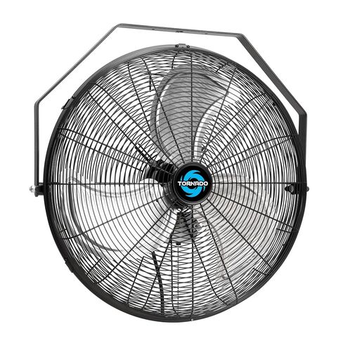 Tornado 20 Inch High Velocity Industrial Wall Fan, 4750 CFM, 3-Speed, 6-FT Power Cord, UL Safety Listed for Industrial, Commercial, and Residential Use, Black in Kuwait