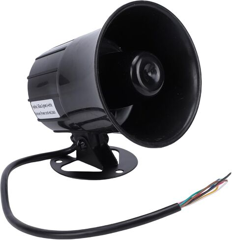 GOWENIC PA Megaphone Speaker, DC 12V 24V High Volume Forklift Siren Horn Megaphone Speaker, Super Loud 120dB Siren, for Emergency Vehicles, Marine in Saudi Arabia