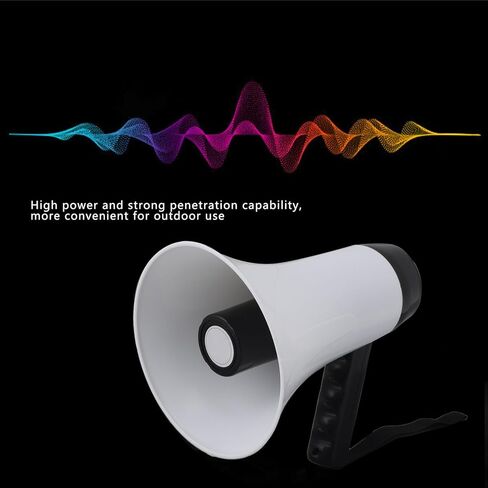 مكبر صوت محمول، مكبر صوت محمول بقدرة 30 وات مع تسجيل 300 ثانية ومدى 500 متر، للبائعين المتجولين والمرشدين السياحيين ومنظمي الألعاب in Kuwait