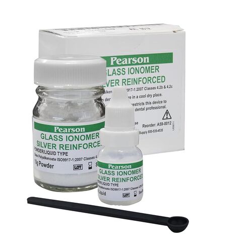 Dental Glass Ionomer Reinforced Powder and Liquid - Made in England in Saudi Arabia