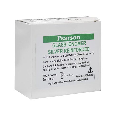 Dental Glass Ionomer Reinforced Powder and Liquid - Made in England in Saudi Arabia