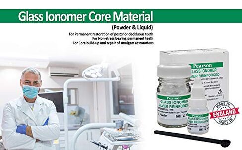 Dental Glass Ionomer Reinforced Powder and Liquid - Made in England in Saudi Arabia
