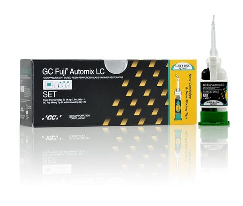 GC 012713 Fuji Automix LC Light Cure Dental Restorative Set 14.9 Gm A2 in Kuwait