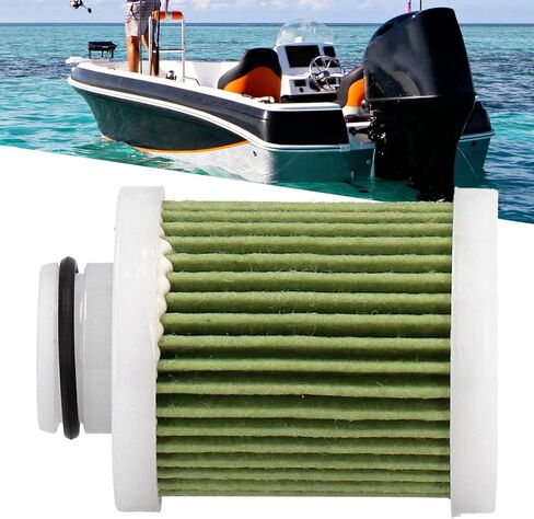 Fuel Filter Cartridge, 15412‑92J00 Rate Fuel Filter Cartridge Outboard Engine Mounted Fuel Filter Replacement Accessories Fit for Yacht Outboard Motor Auto Part in Kuwait