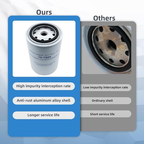 18-7866 fuel filter water separator filter, suitable for Yamaha MAR-10MEL-00-00, MAR-FUELF-IL-TR Sierra 18-7866, Mallory 9-37807 outboard motor in Kuwait