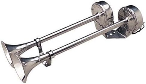 SEADOG MAX Blast Trumpet Horn Twin SS, Stainless Steel in Kuwait